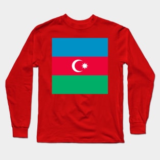 Azerbaijan Flag Long Sleeve T-Shirt